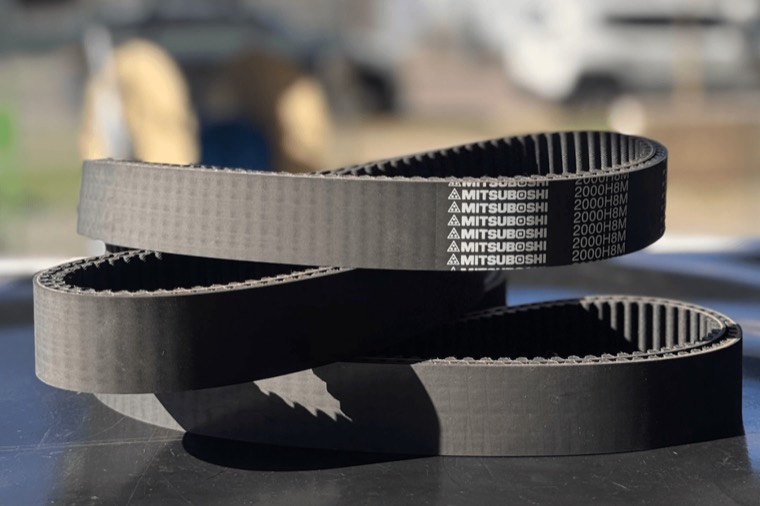 8MGT 456 21mm Poly Chain Carbon Gates
